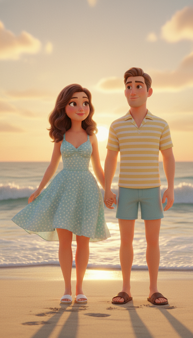 3D A beira mar